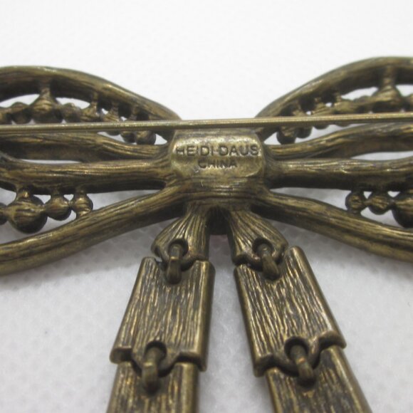 Heidi Daus Articulated Bow Brooch - Picture 4 of 4